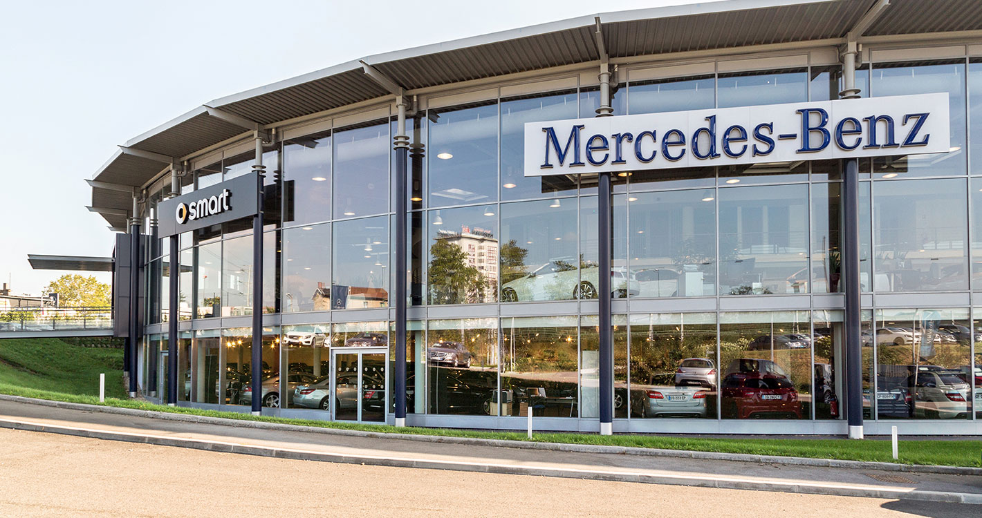 Concession automobile Mercedes à Lyon